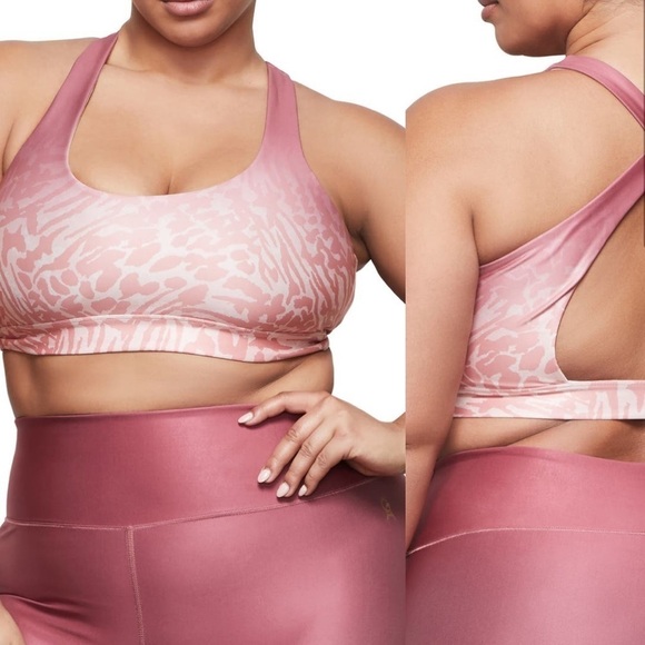 NWT Good American Ombré Cross Back Sports Bra - Picture 1 of 4